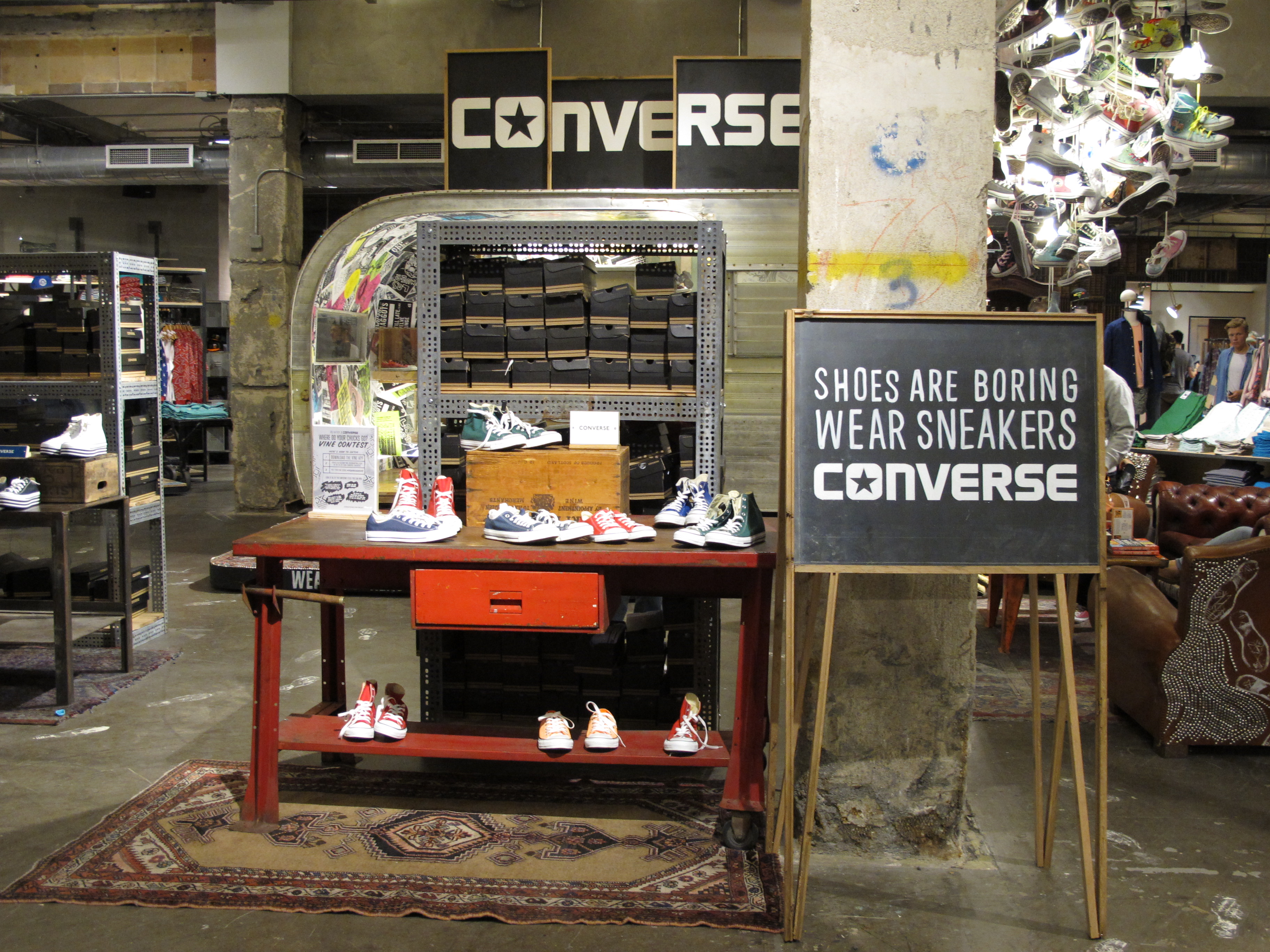 converse pop up store 2013